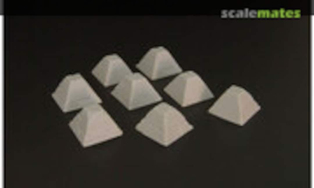 1:72 Dragon's Teeth Tank Traps (Hauler HLH72052) HLH72052