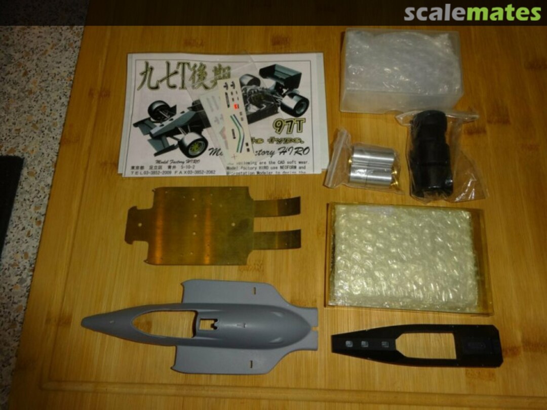 Contents Lotus 97T Model Factory Hiro Contents Lotus 97T Model Factory Hiro