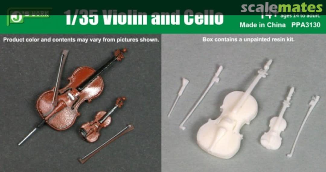 Boxart Violin and Cello PPA3130 J's Work