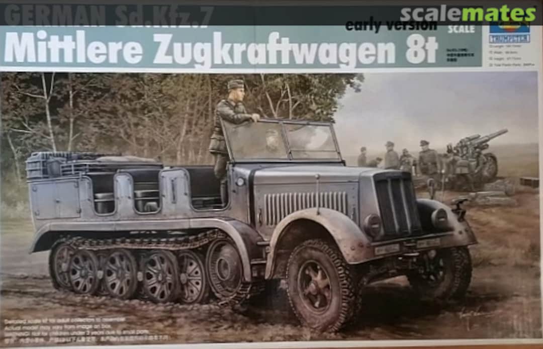 Boxart Sd.Kfz. 7 Mittlerer Zugkraftwagen 8t 01514 Trumpeter Boxart Sd.Kfz. 7 Mittlerer Zugkraftwagen 8t 01514 Trumpeter