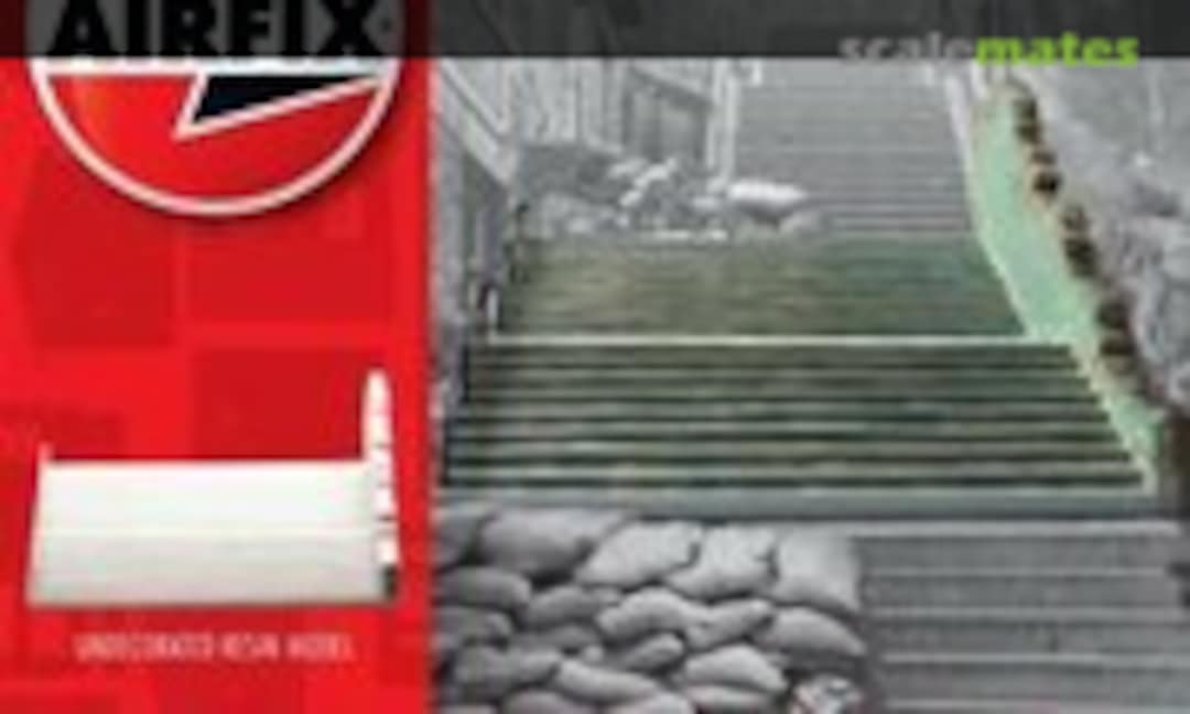 Undecorated European City Steps (Airfix A75017)