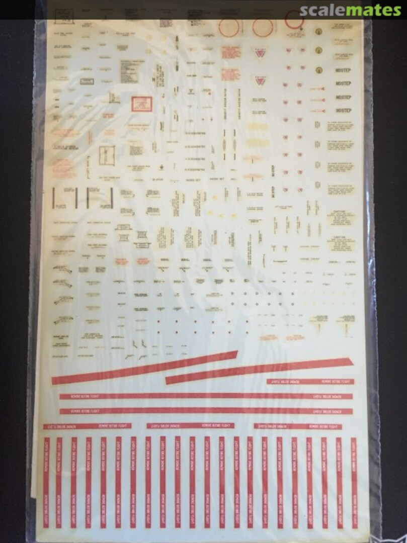 Boxart F-104 Stencils 32-501 Tauro Model Boxart F-104 Stencils 32-501 Tauro Model