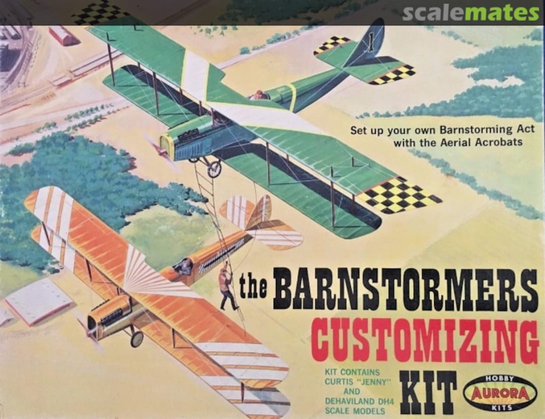 Boxart the Barnstormers Customizing Kit 200-198 Aurora Boxart the Barnstormers Customizing Kit 200-198 Aurora