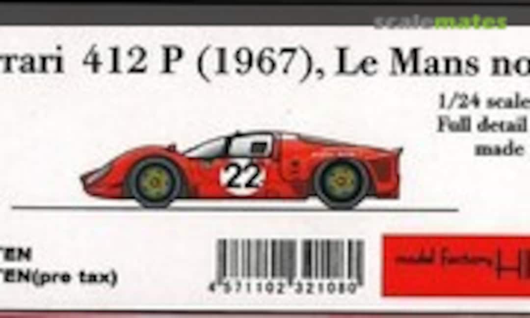 1:24 Ferrari 412P (Model Factory Hiro K-108) K-108