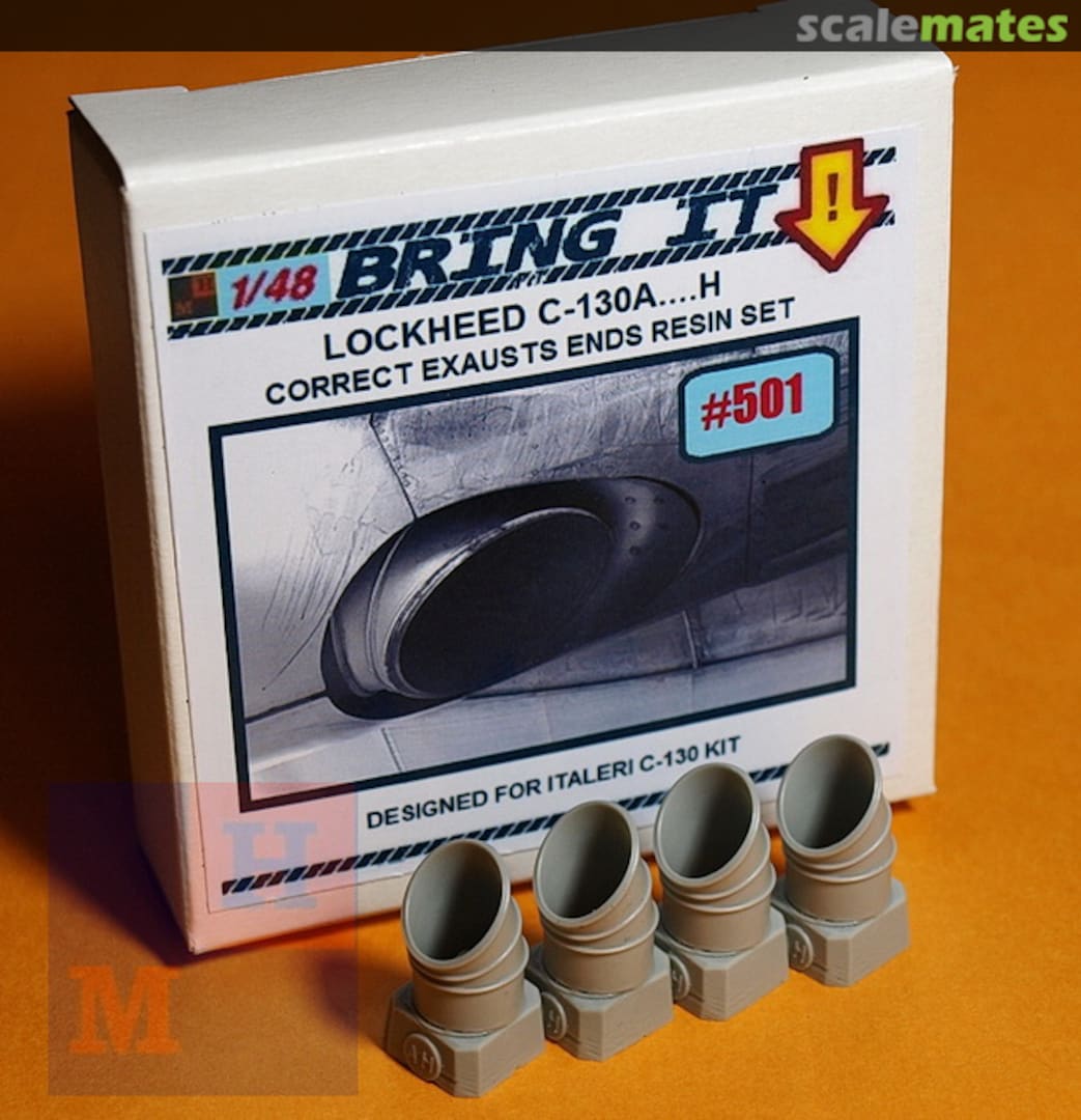 Boxart Lockheed C-130A...H correct exaust ends #501 MLH/Bring It! Boxart Lockheed C-130A...H correct exaust ends #501 MLH/Bring It!
