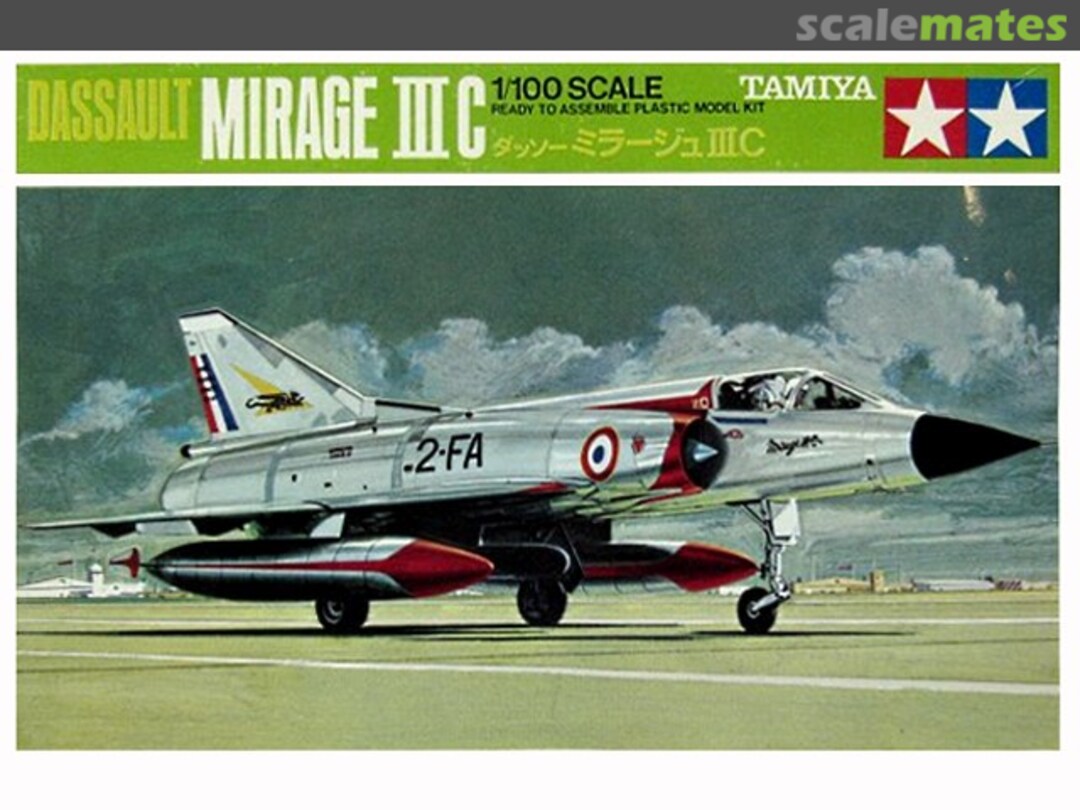 Boxart Dassault Mirage III C PA-1005 Tamiya Boxart Dassault Mirage III C PA-1005 Tamiya