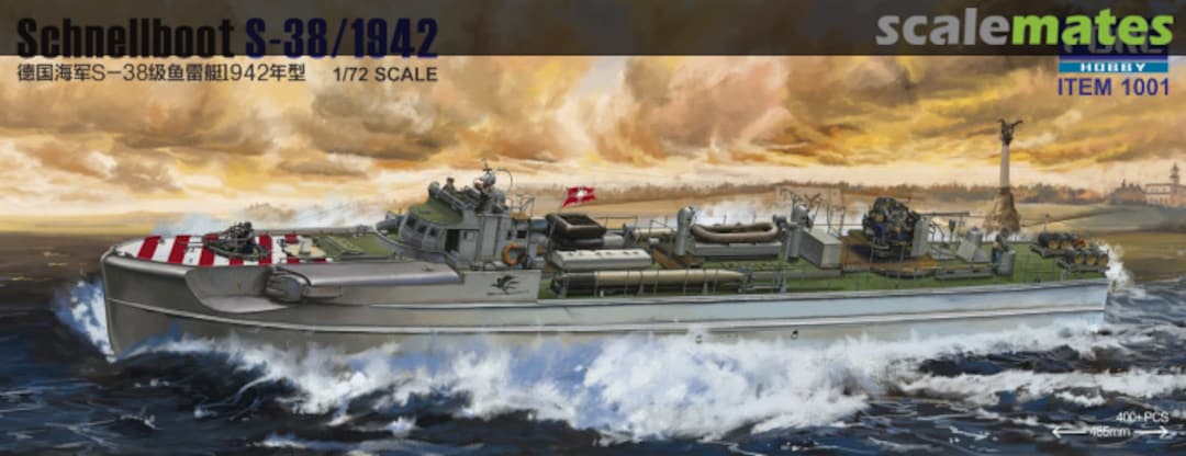 Boxart Schnellboot S-38/1942 1001 FORE HOBBY Boxart Schnellboot S-38/1942 1001 FORE HOBBY