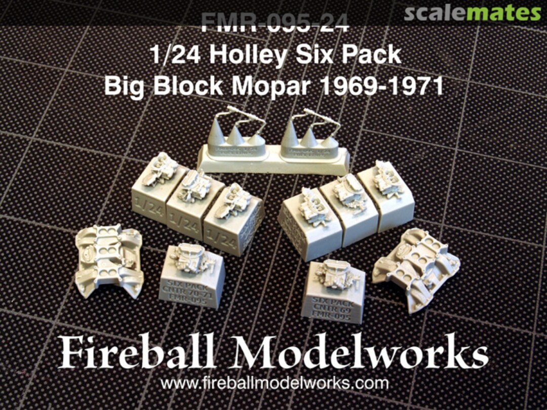 Boxart Holley Six Pack FMR-095-24 Fireball Modelworks Boxart Holley Six Pack FMR-095-24 Fireball Modelworks