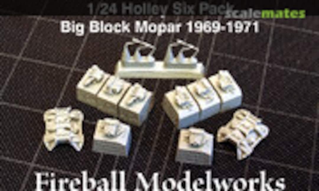1:24 Holley Six Pack (Fireball Modelworks FMR-095-24) FMR-095-24