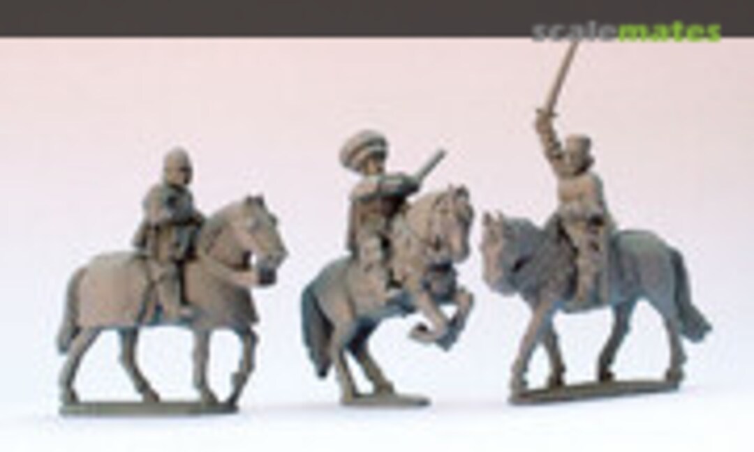 28mm Mounted Italian command (Perry Miniatures EA12) EA12