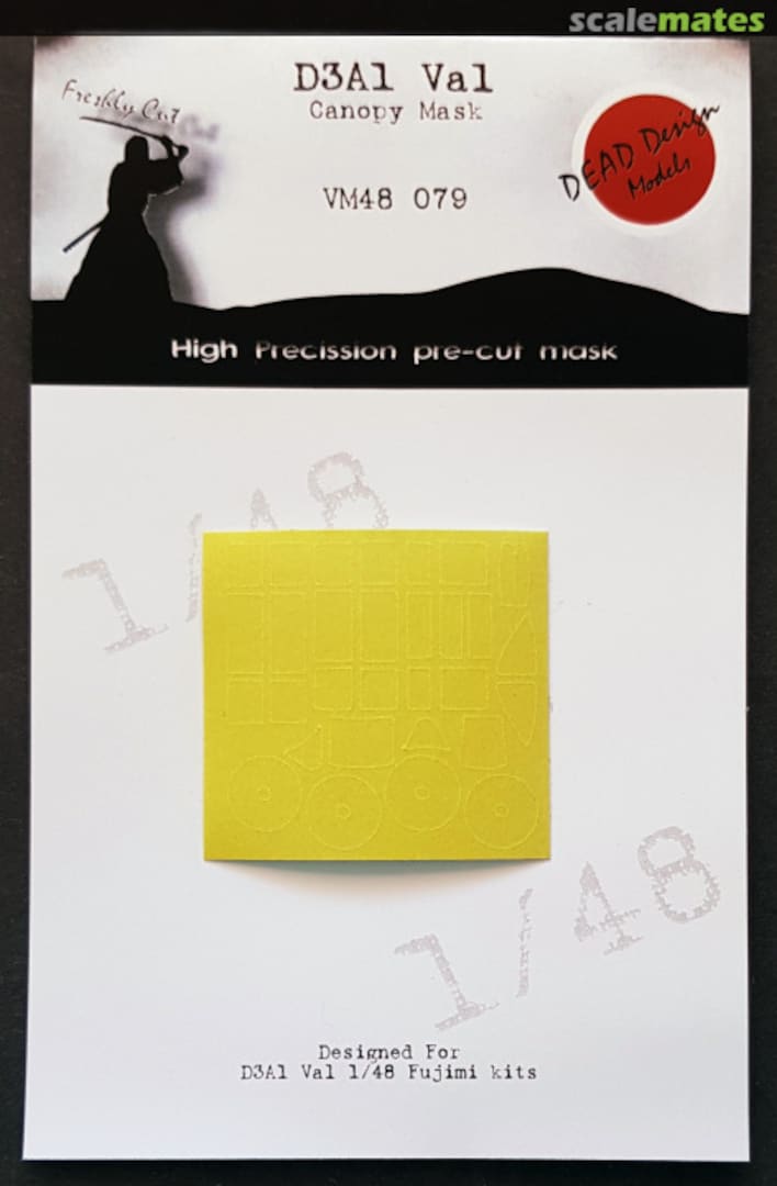 Boxart D3A1 Val - Canopy Mask VM480079 DEAD Design Models Boxart D3A1 Val - Canopy Mask VM480079 DEAD Design Models
