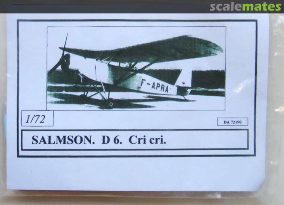 Boxart Salmson D.6 Cri Cri DA72190 Dujin Boxart Salmson D.6 Cri Cri DA72190 Dujin