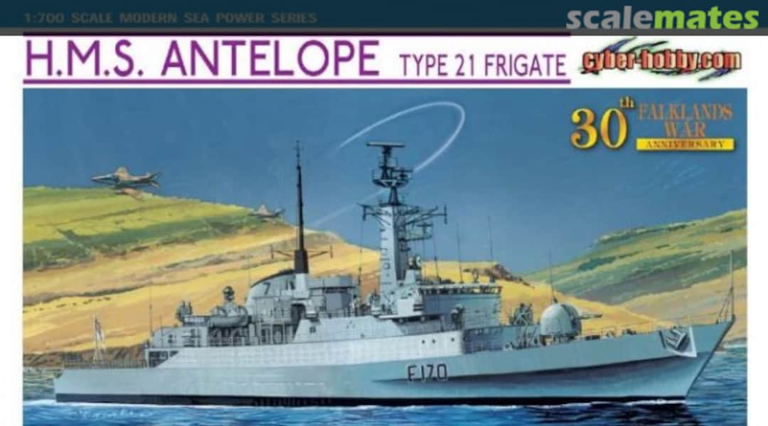 Boxart H.M.S. Antelope 7122 Cyber Hobby Boxart H.M.S. Antelope 7122 Cyber Hobby