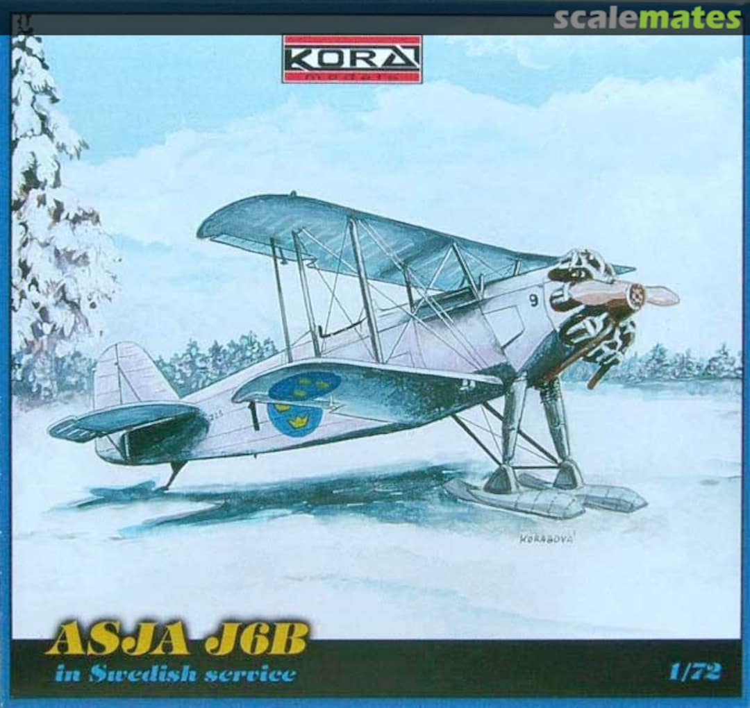 Boxart ASJA J 6B Jaktfalk II 7290 Kora Models Boxart ASJA J 6B Jaktfalk II 7290 Kora Models