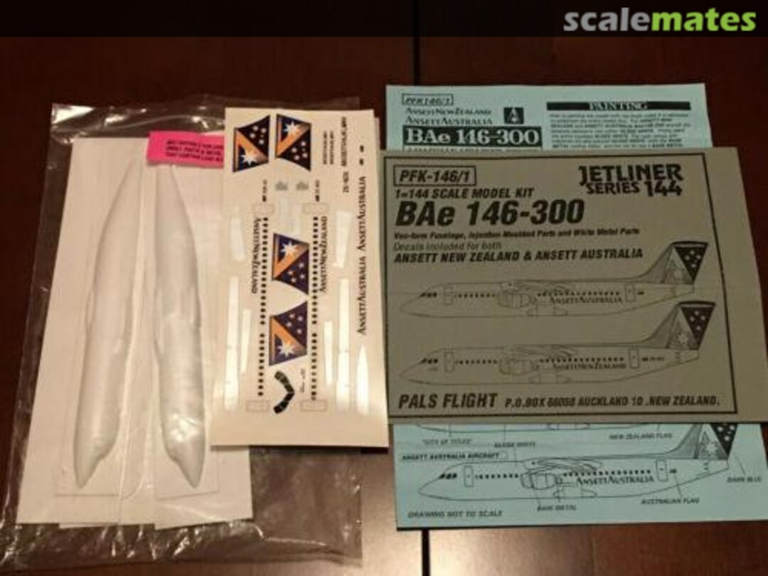 Contents BAe 146-300 PFK-146/1 Pals Flight Contents BAe 146-300 PFK-146/1 Pals Flight