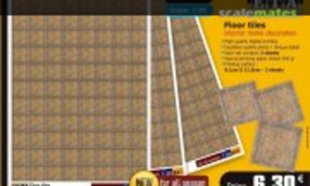 1:35 Floor tiles (ETA Diorama Accessories 821) 821