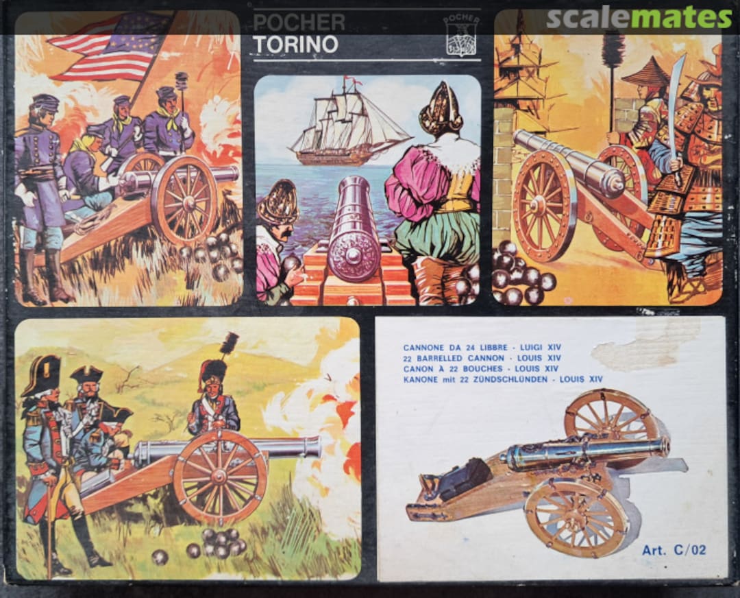 Boxart Cannone da 24 libbre - Luigi XIV C/02 Pocher Boxart Cannone da 24 libbre - Luigi XIV C/02 Pocher