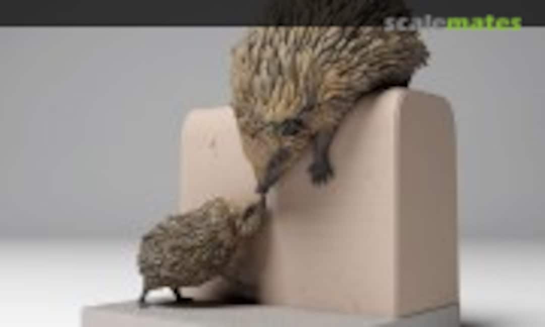 1:35 European Hedgehog - Climbing (1 set) (EMP3d 35130454) 35130454