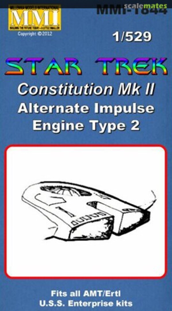 Boxart Alternative Impulse Engine Type 2 MMI-1844 Millennia Models International Boxart Alternative Impulse Engine Type 2 MMI-1844 Millennia Models International
