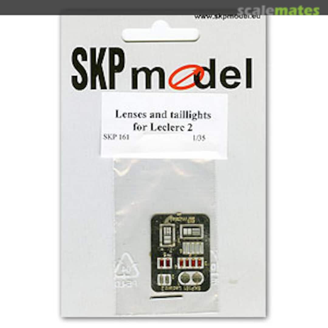 Boxart Lenses and tailights for Leclerc 2 SKP 161 SKP model Boxart Lenses and tailights for Leclerc 2 SKP 161 SKP model