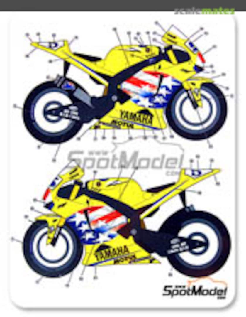 Boxart Yamaha YZR M1 Camel - Nº 5 - Colin - World Championship 2006 for Tamiya kits TAM14114 and TAM14115 ST27-DC843 Studio27 Boxart Yamaha YZR M1 Camel - Nº 5 - Colin - World Championship 2006 for Tamiya kits TAM14114 and TAM14115 ST27-DC843 Studio27