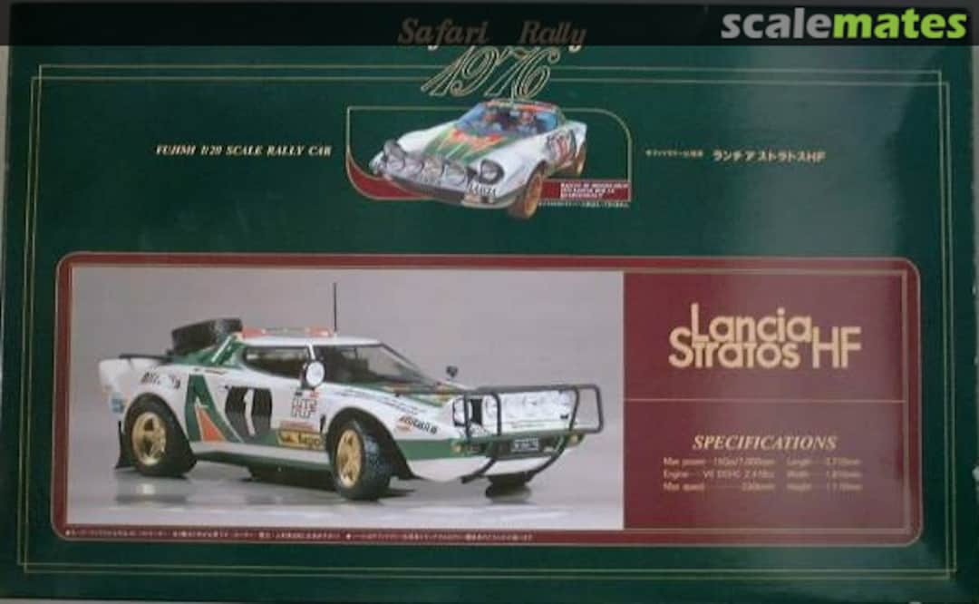 Boxart Lancia Stratos HF RC-3 Fujimi Boxart Lancia Stratos HF RC-3 Fujimi