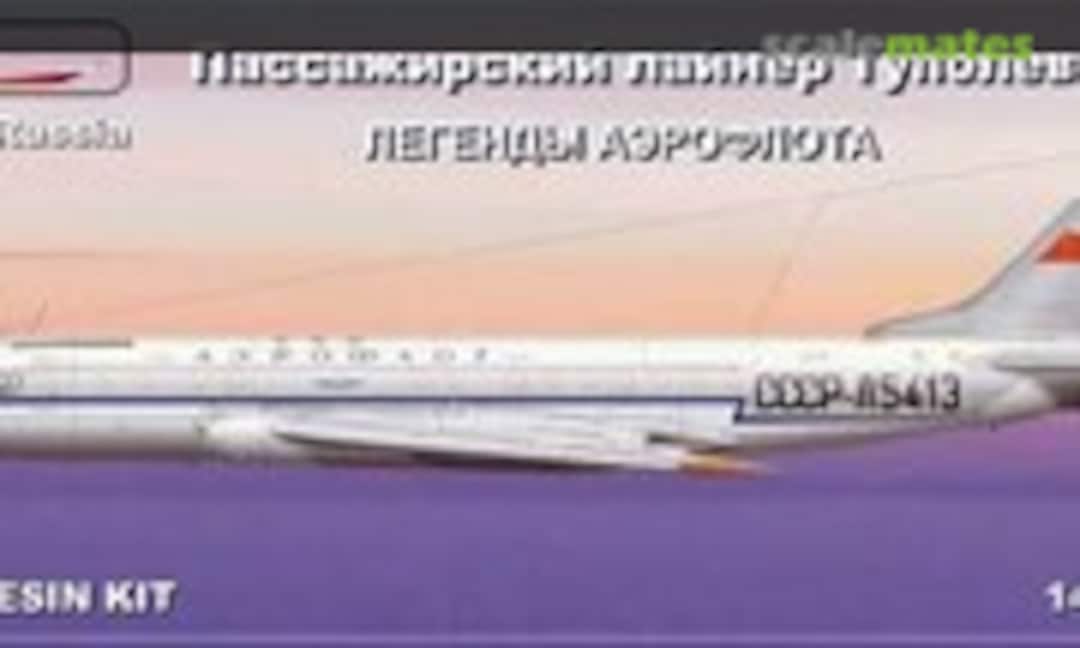 1:144 Tupolev Tu-104A (RusAir 144RA-15)