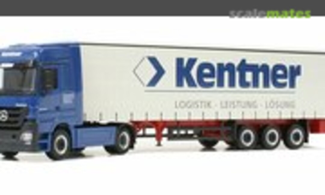 MB Actros LH Gardinenplanen-Sattelzug &quot;Kentner&quot; (Herpa 292474)