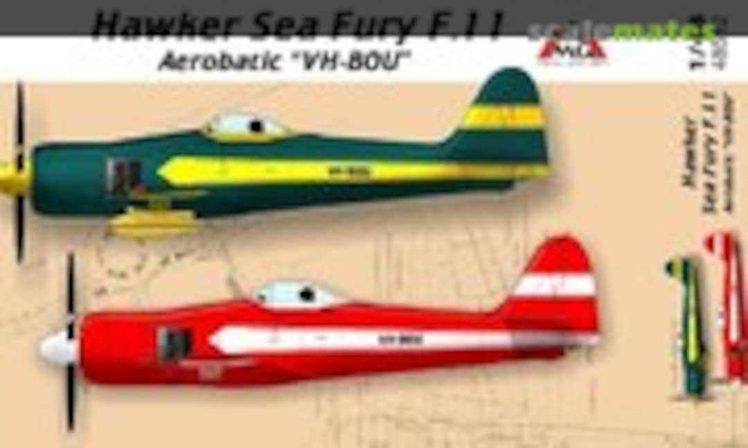 1:48 Hawker Sea Fury F.11 Aerobatic VH-BOU (AMG 48512)