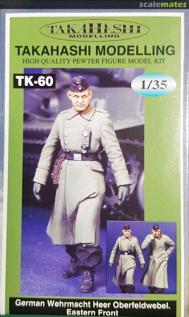 Boxart German Wehrmacht Heer Oberfeldwebel. Eastern Front TK-60 Takahashi Modelling Boxart German Wehrmacht Heer Oberfeldwebel. Eastern Front TK-60 Takahashi Modelling