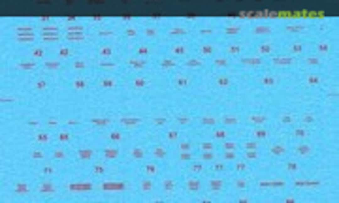 1:48 MiG-19 CZ Stencils (Profimodeller 48023) 48023