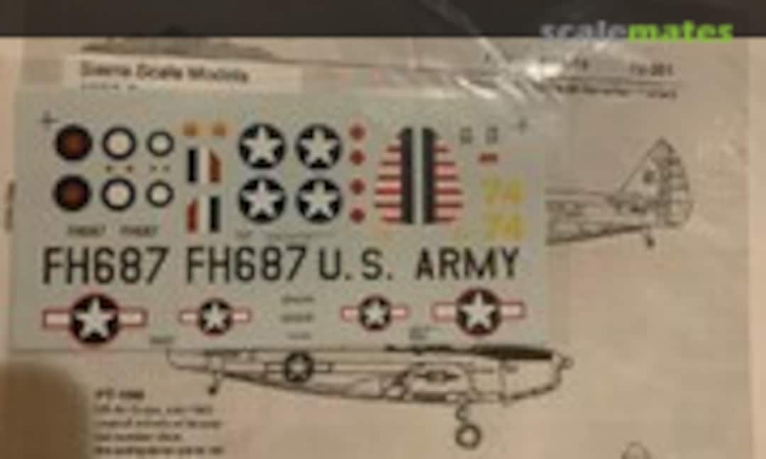 1:72 Fairchild PT-19 (Sierra Scale Models 72-201) 72-201