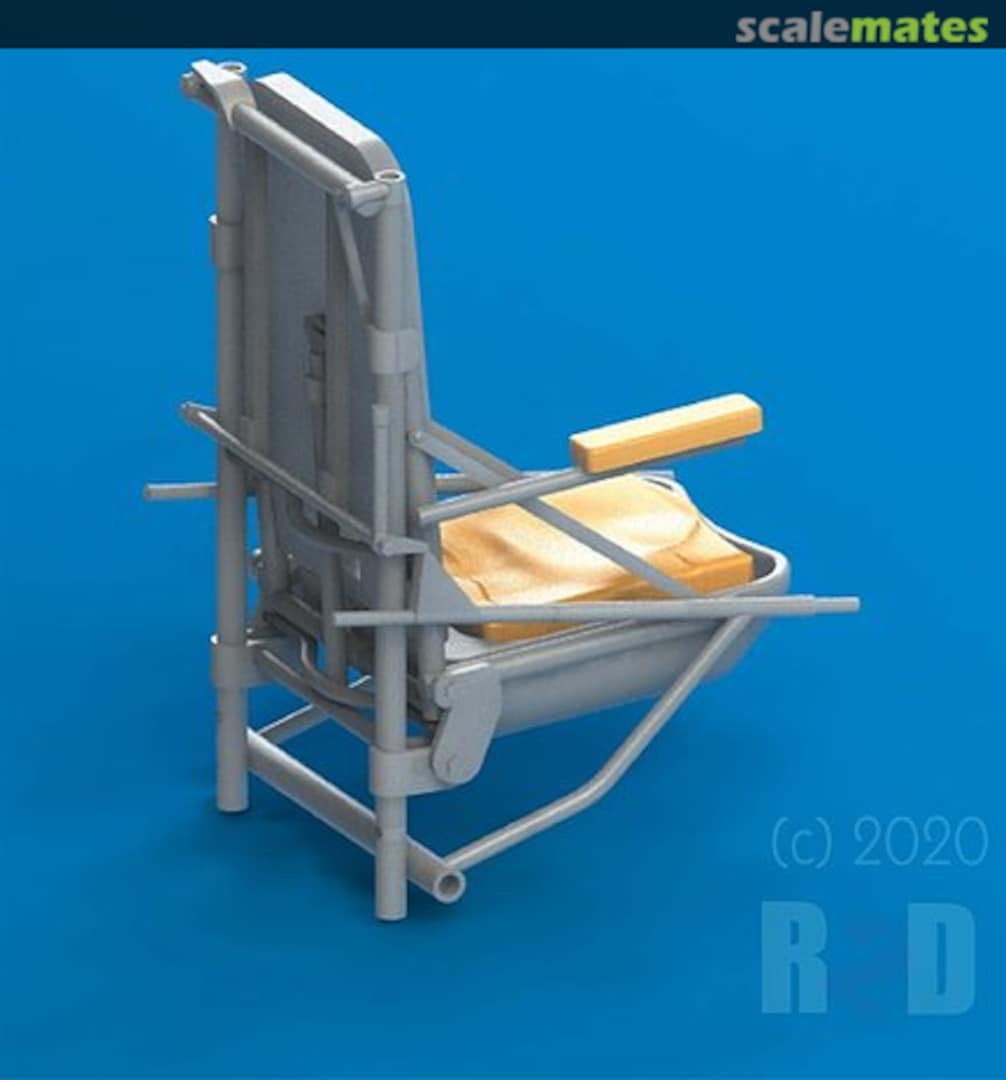 Boxart A-26 Invader Pilot Seat Upgrade R2D32055 RESIN2detail Boxart A-26 Invader Pilot Seat Upgrade R2D32055 RESIN2detail