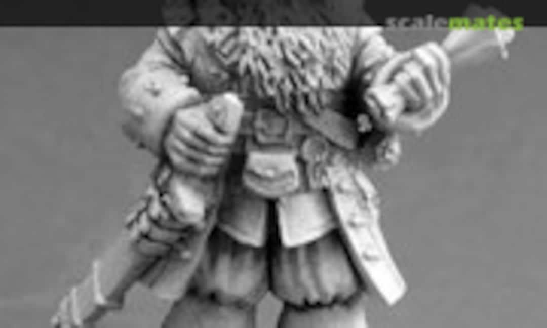 28mm Pirate Captain (Reaper Miniatures 03646)