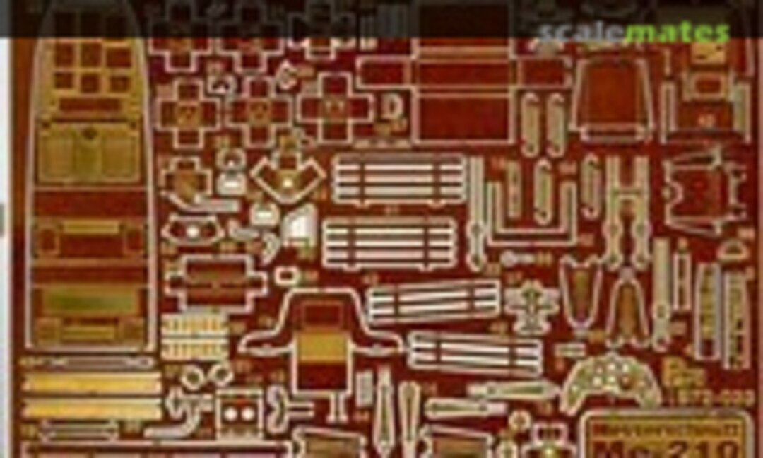 1:72 Messerschmitt Me 210 Detail Set (Part S72-033) S72-033