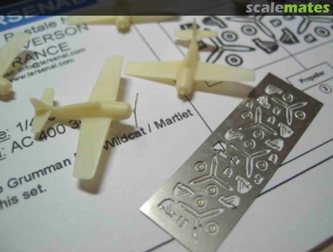 Boxart Grumman F4F Wildcat AC40030 L'Arsenal Boxart Grumman F4F Wildcat AC40030 L'Arsenal