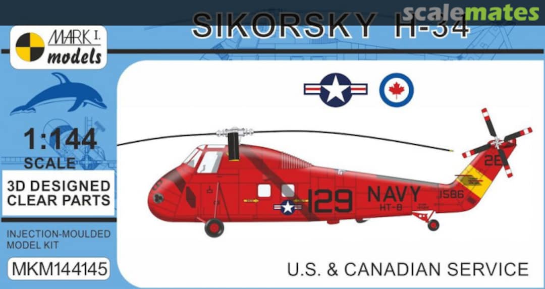 Boxart Sikorsky H-34 MKM144145 Mark I Models
