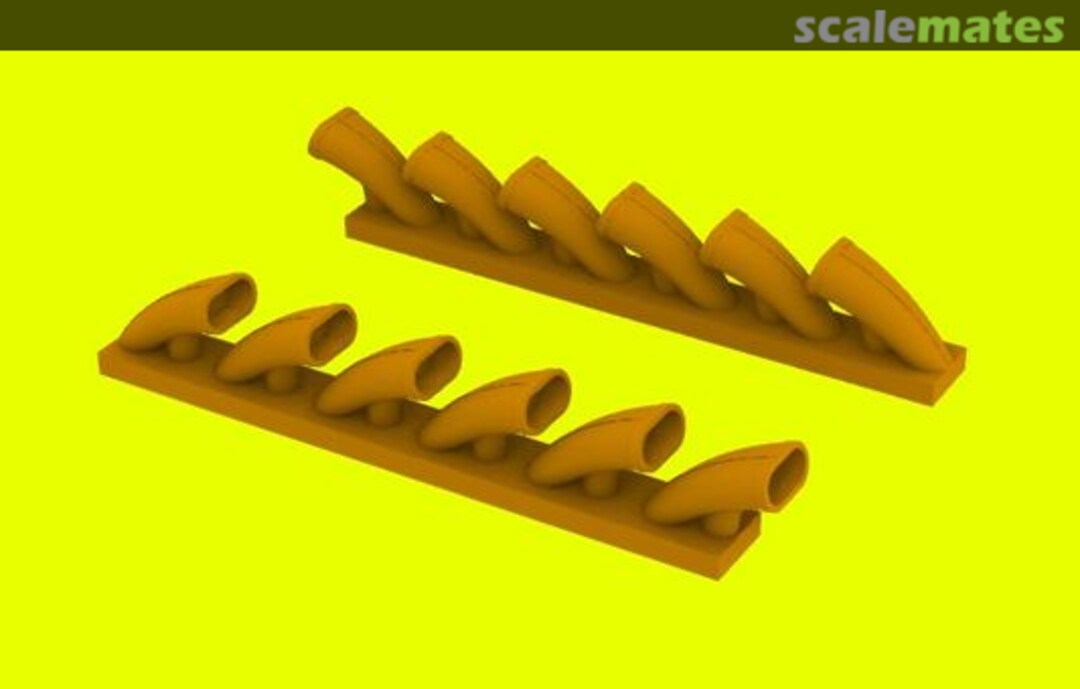 Boxart Tempest Mk.V/VI exhaust stacks LF3D4804 LF Models Boxart Tempest Mk.V/VI exhaust stacks LF3D4804 LF Models