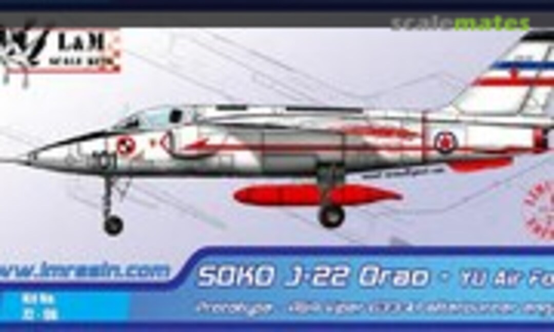 1:72 SOKO J-22 Orao - YU Air Force (L&amp;M Resin Kits 72-96)