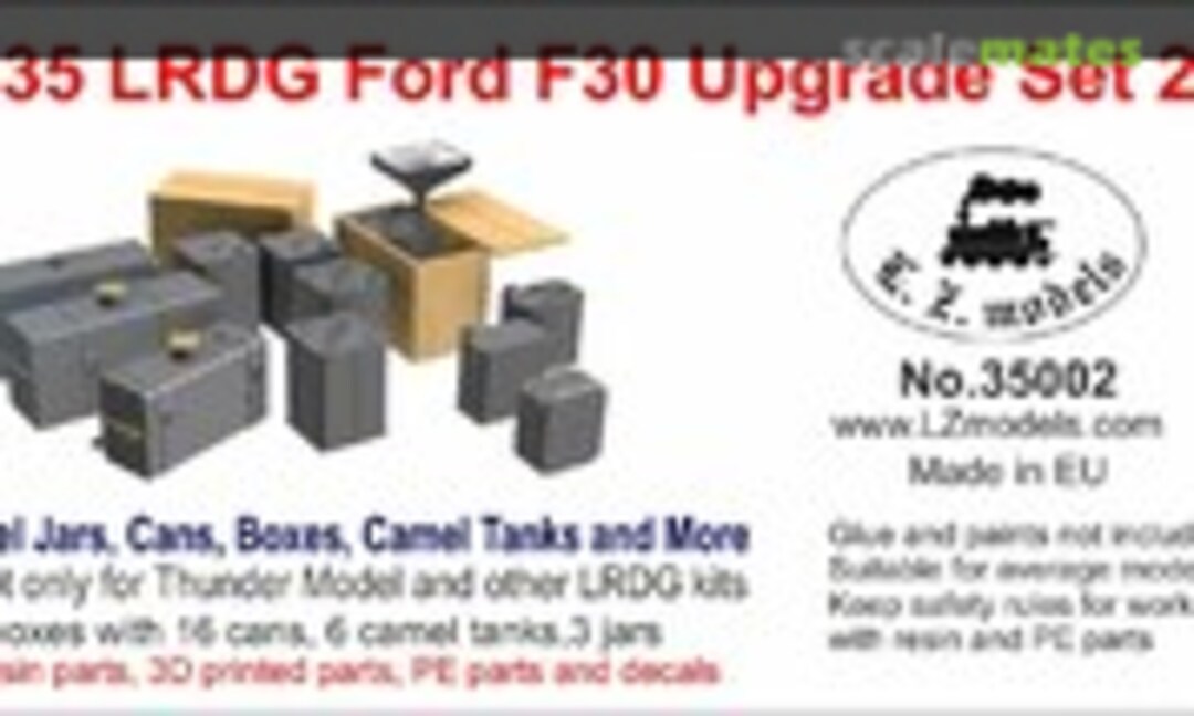 1:35 LRDG Ford F30 Upgrade set 2 (L.Z. Models 35002) 35002