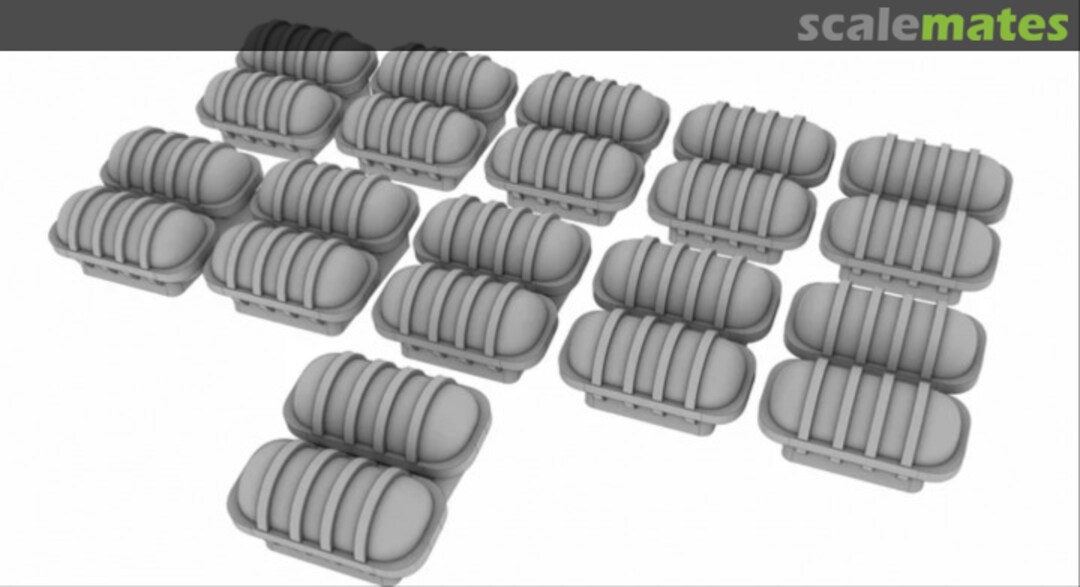 Boxart Modern Life Raft Cannisters STA140 Starling Models Boxart Modern Life Raft Cannisters STA140 Starling Models