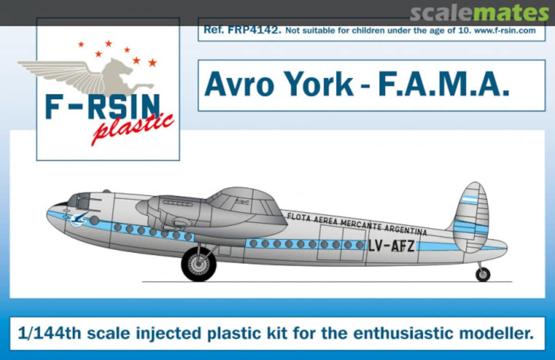 Boxart Avro York - F.A.M.A. FRP4142 F-RSIN Boxart Avro York - F.A.M.A. FRP4142 F-RSIN