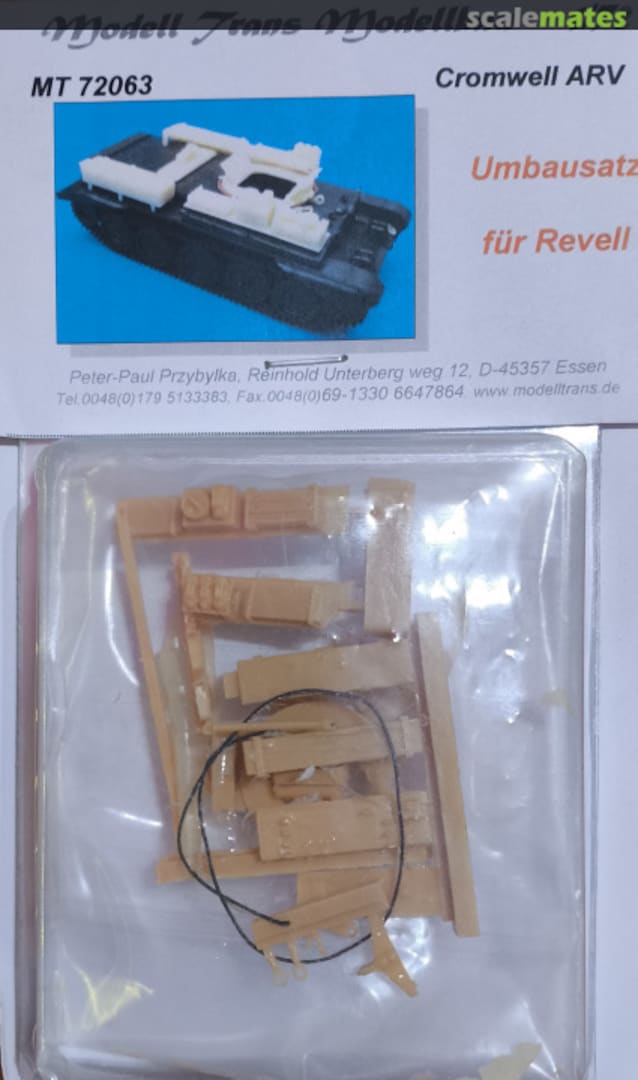 Boxart Cromwell ARV MT 72063 Modell Trans Modellbau Boxart Cromwell ARV MT 72063 Modell Trans Modellbau
