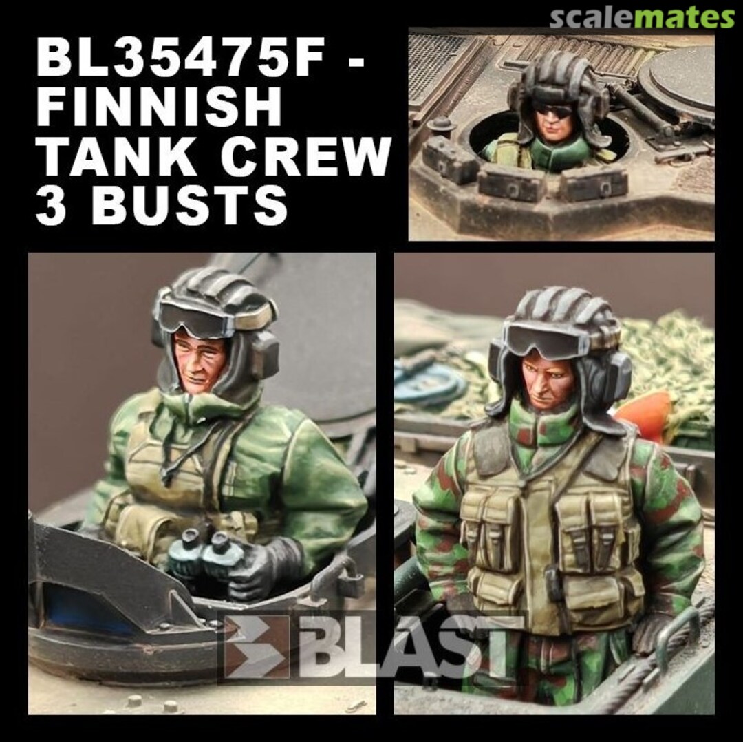 Boxart Finnish Tank Crew BL35475F Blast Models