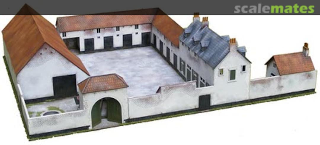 Boxart La Haye Sainte H008 Sarissa Precision Ltd