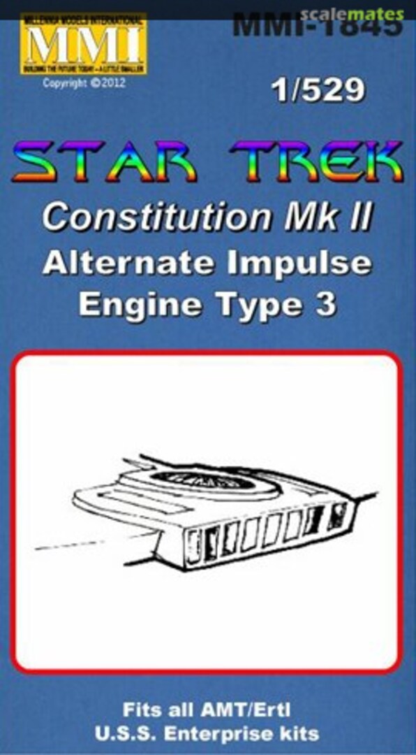 Boxart Alternative Impulse Engine Type 3 MMI-1845 Millennia Models International Boxart Alternative Impulse Engine Type 3 MMI-1845 Millennia Models International