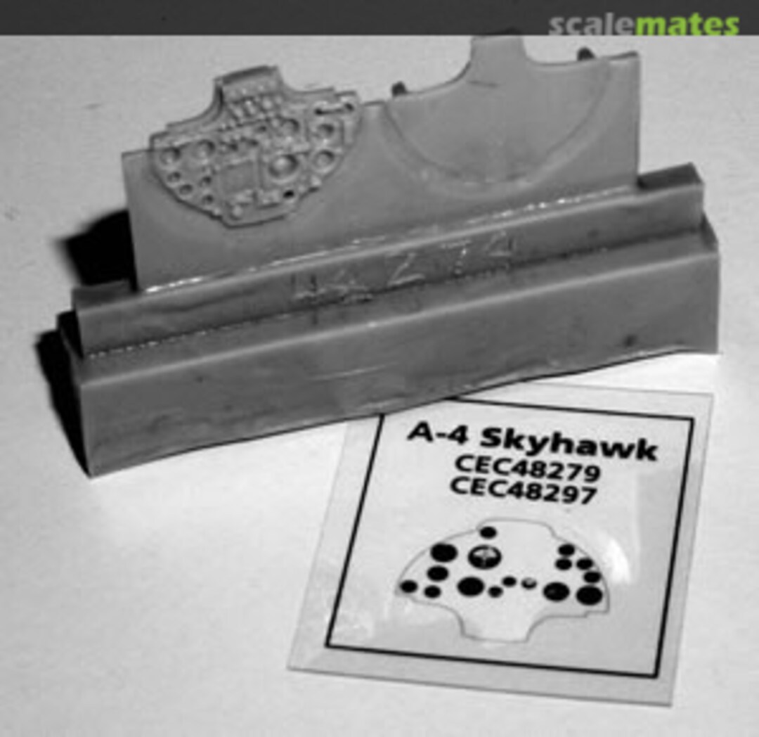 Boxart A-4 Super Detailed Instrument Panel CEC48297 Cutting Edge Modelworks Boxart A-4 Super Detailed Instrument Panel CEC48297 Cutting Edge Modelworks