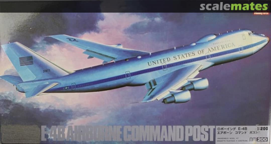 Boxart Boeing E-4B Airborne Command Post MM21 Hasegawa Boxart Boeing E-4B Airborne Command Post MM21 Hasegawa