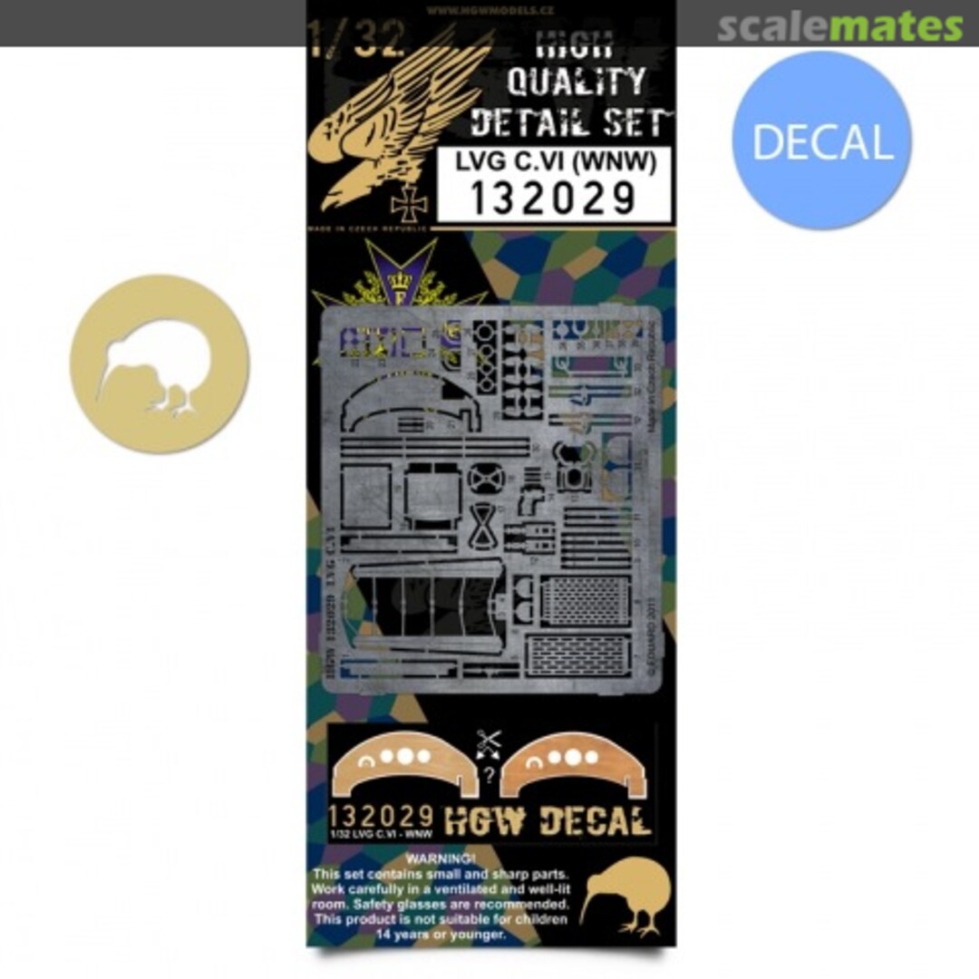 Boxart LVG C.VI - PE & Decals Set 132029 HGW Models Boxart LVG C.VI - PE & Decals Set 132029 HGW Models