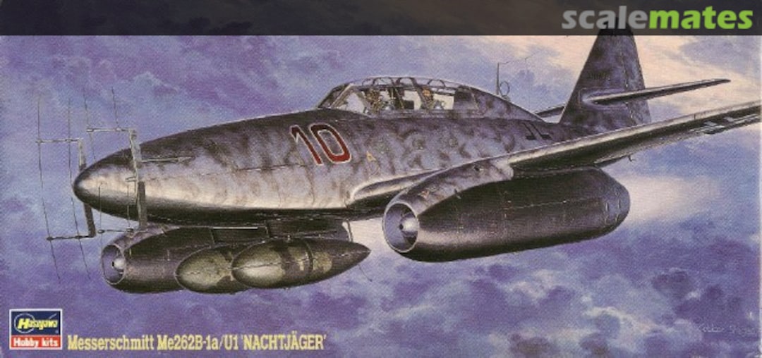 Boxart Messerschmitt Me 262B-1a/U1 'Nachtjäger' 51350 Hasegawa Boxart Messerschmitt Me 262B-1a/U1 'Nachtjäger' 51350 Hasegawa